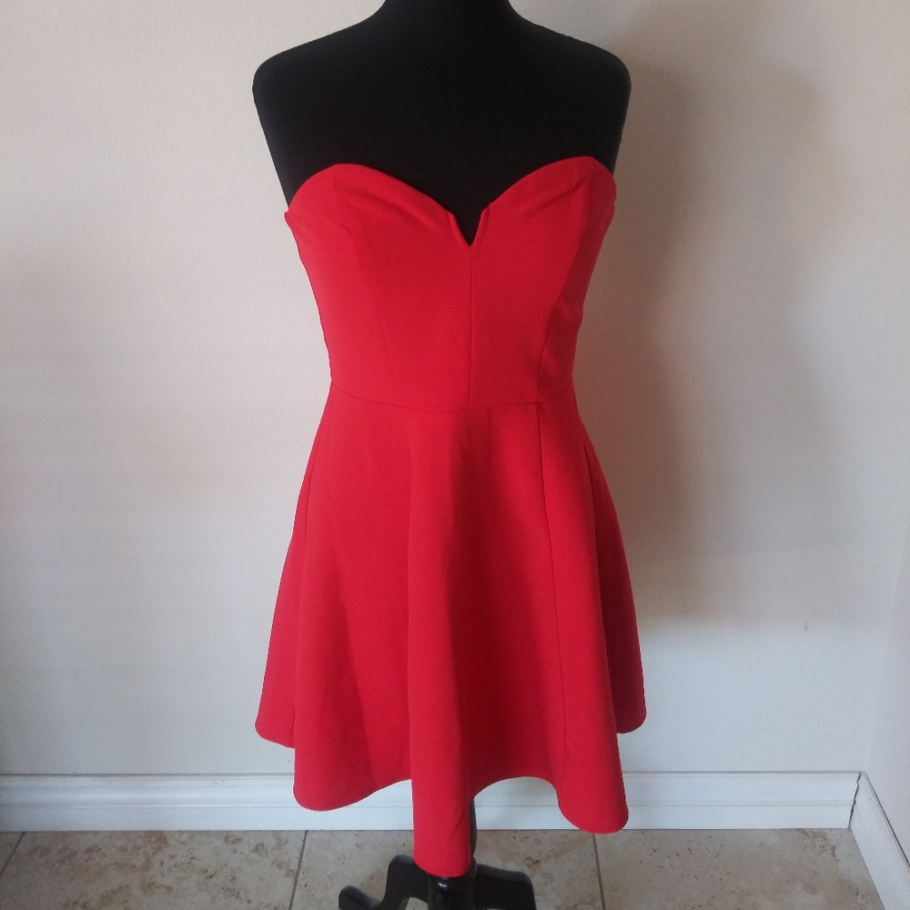 H&M Orange Dress